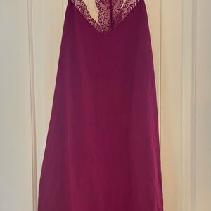 Express Burgundy Summer Dress